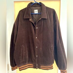 Corduroy Varsity Jacket